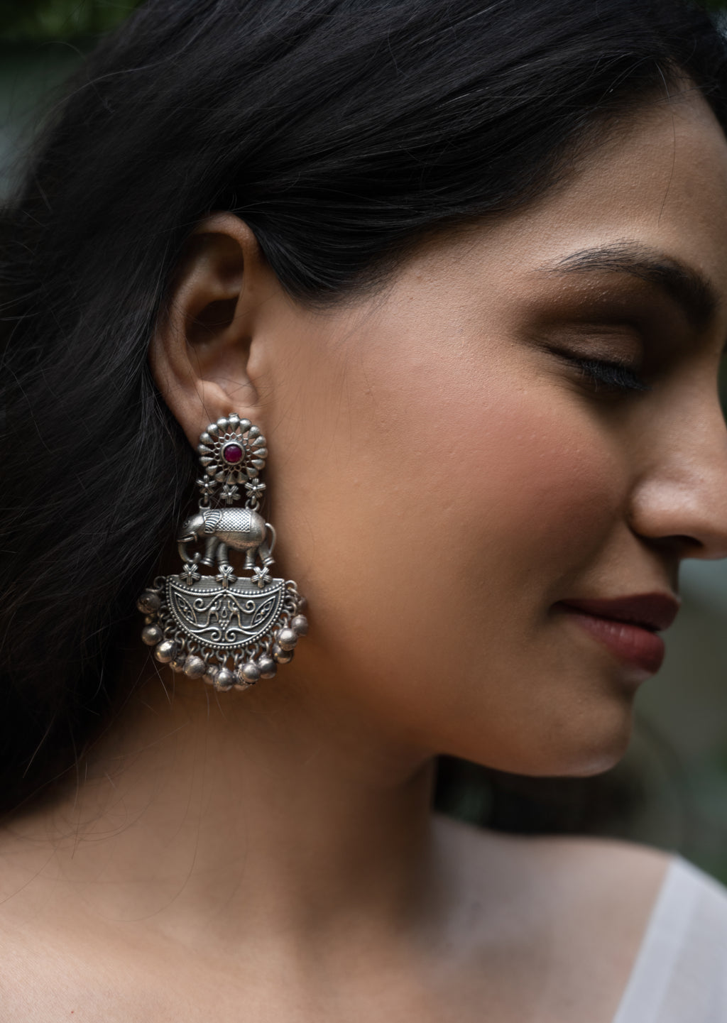 Royal Heritage Elephant Dangler Earrings