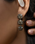 Flora Cascade Dangler Earrings