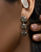Flora Cascade Dangler Earrings