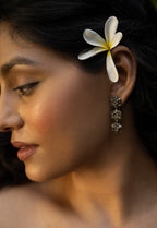Flora Cascade Dangler Earrings