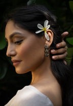 Flora Cascade Dangler Earrings