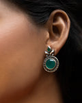 Emerelle Regal Floral Stud Earrings
