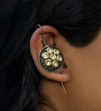Noorvanshi Kundan Ear Cuff