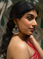 Rajsi Pearl Cascade Heritage Earrings
