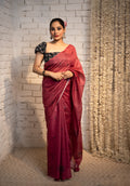 Rosewood Grace Chanderi Saree