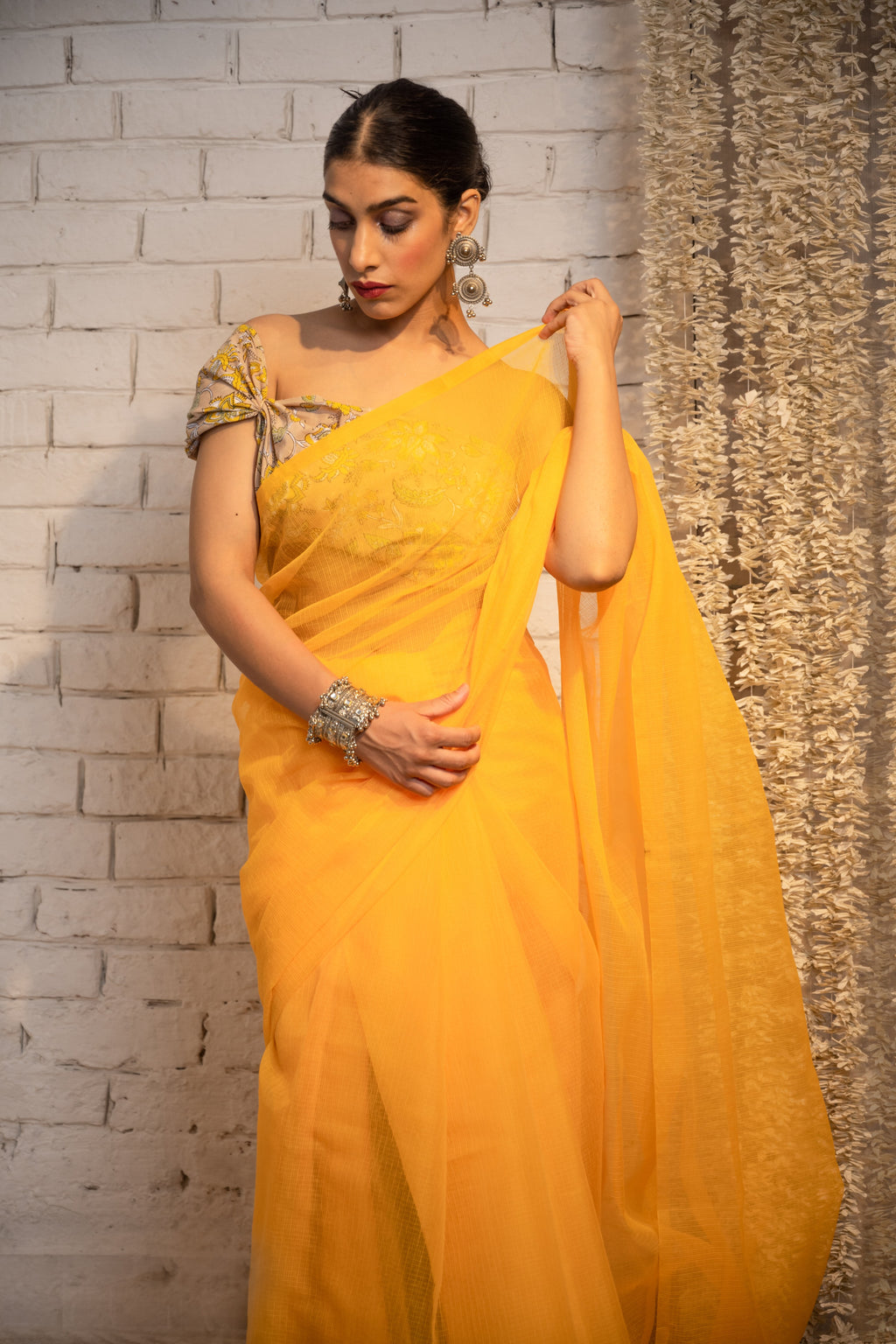 Sunlit Grace Kota Saree