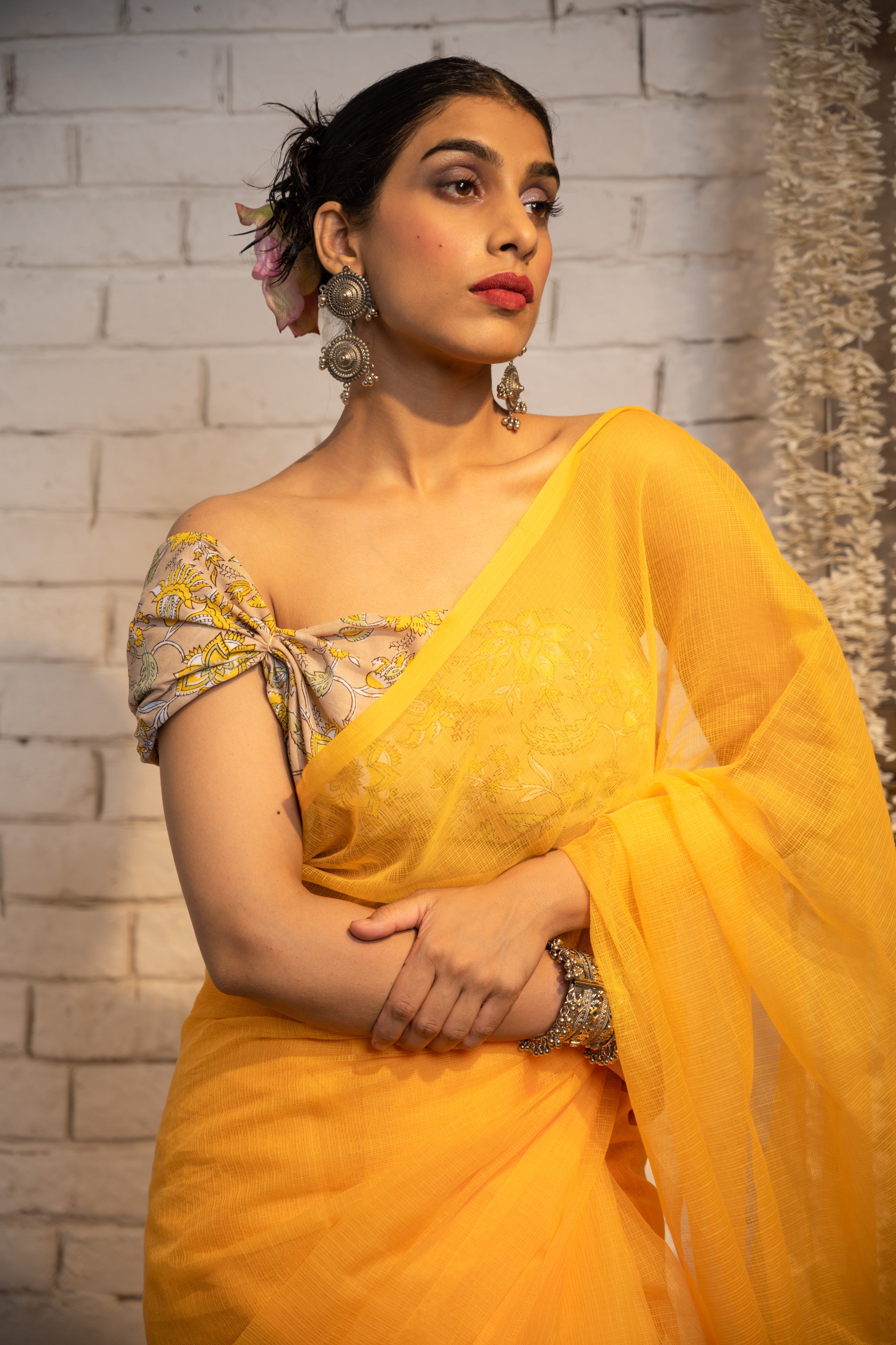 Sunlit Grace Kota Saree