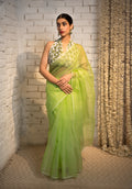 Verdant Breeze Kota Saree