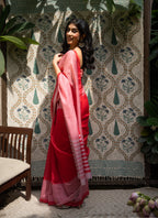 Scarlet Grace Chanderi Saree