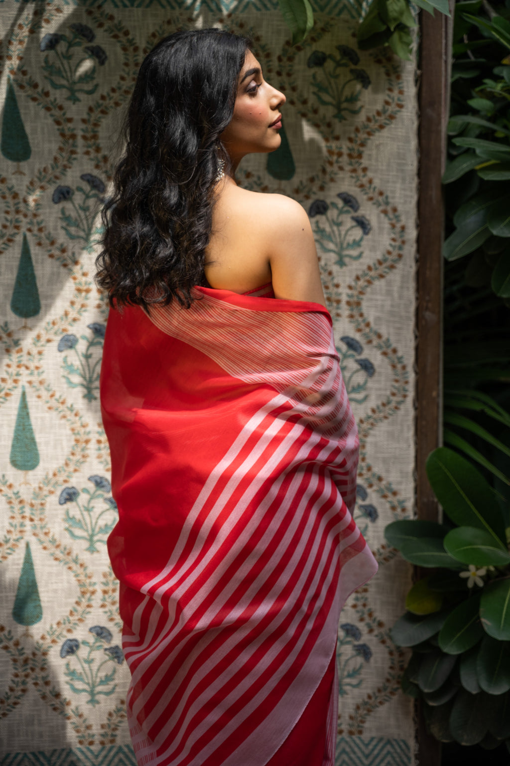 Scarlet Grace Chanderi Saree