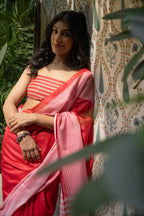 Scarlet Grace Chanderi Saree